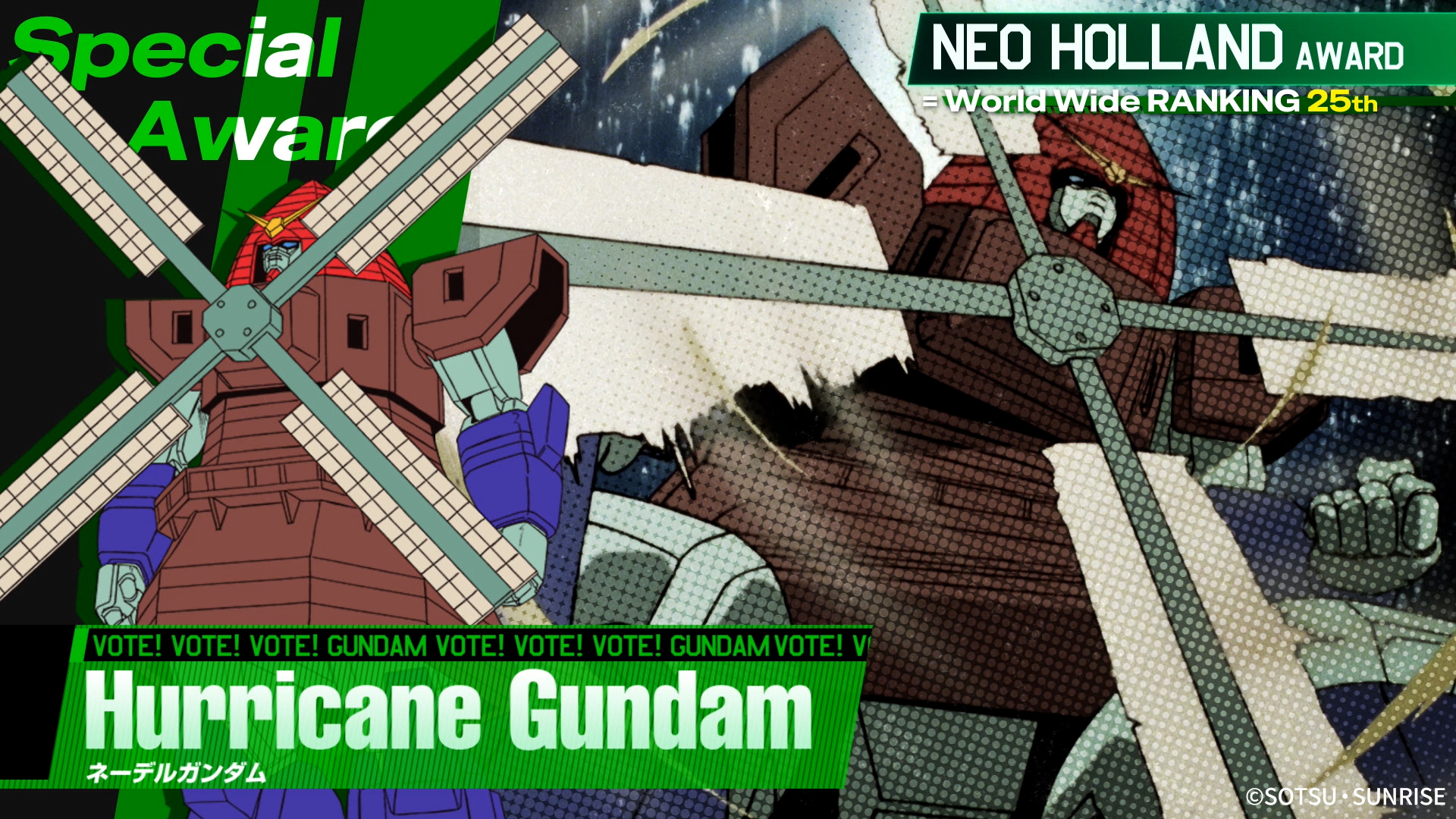 ネオオランダ賞「ネーデルガンダム（『機動武闘伝Gガンダム』より）」