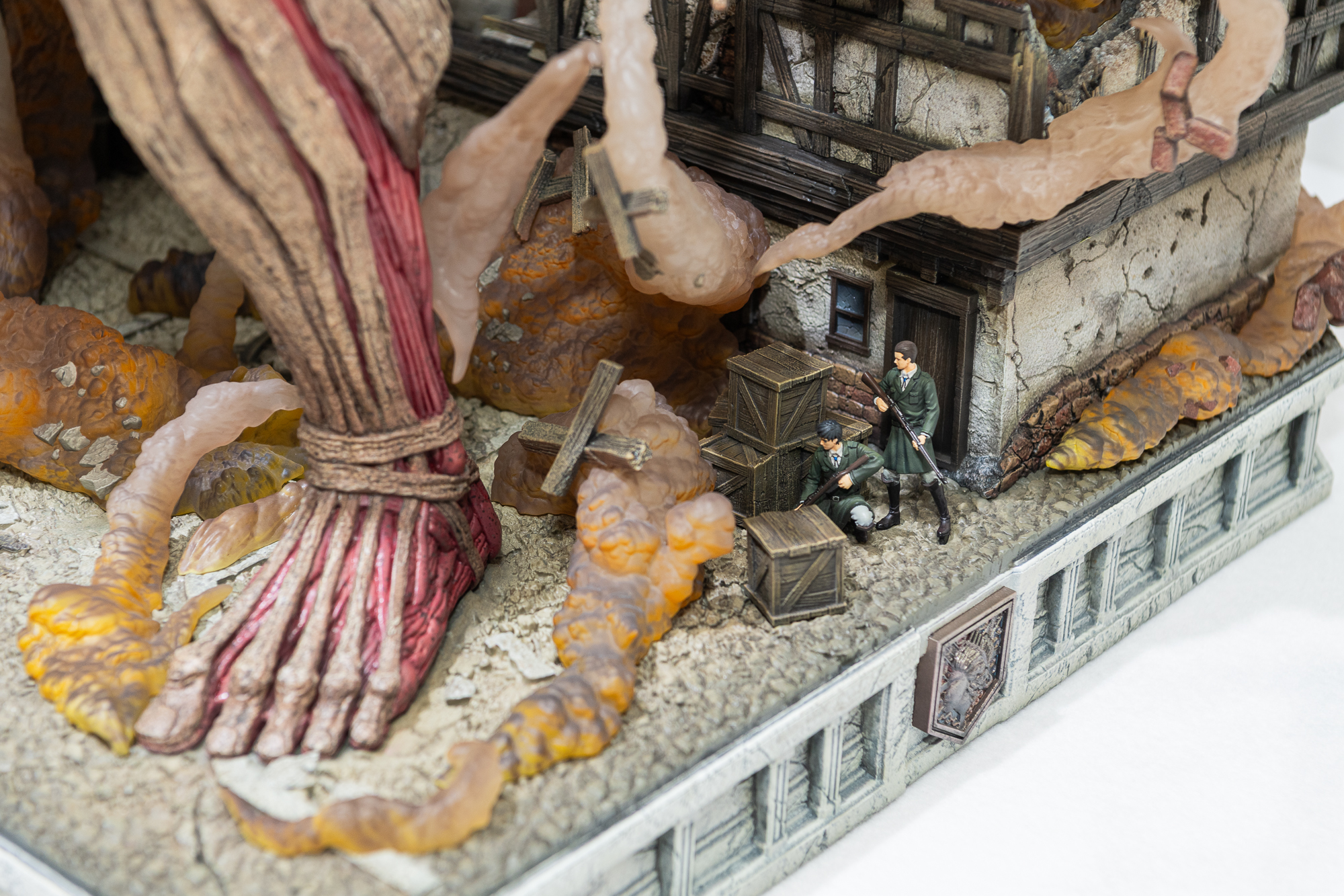 張り詰めた筋肉が美しい