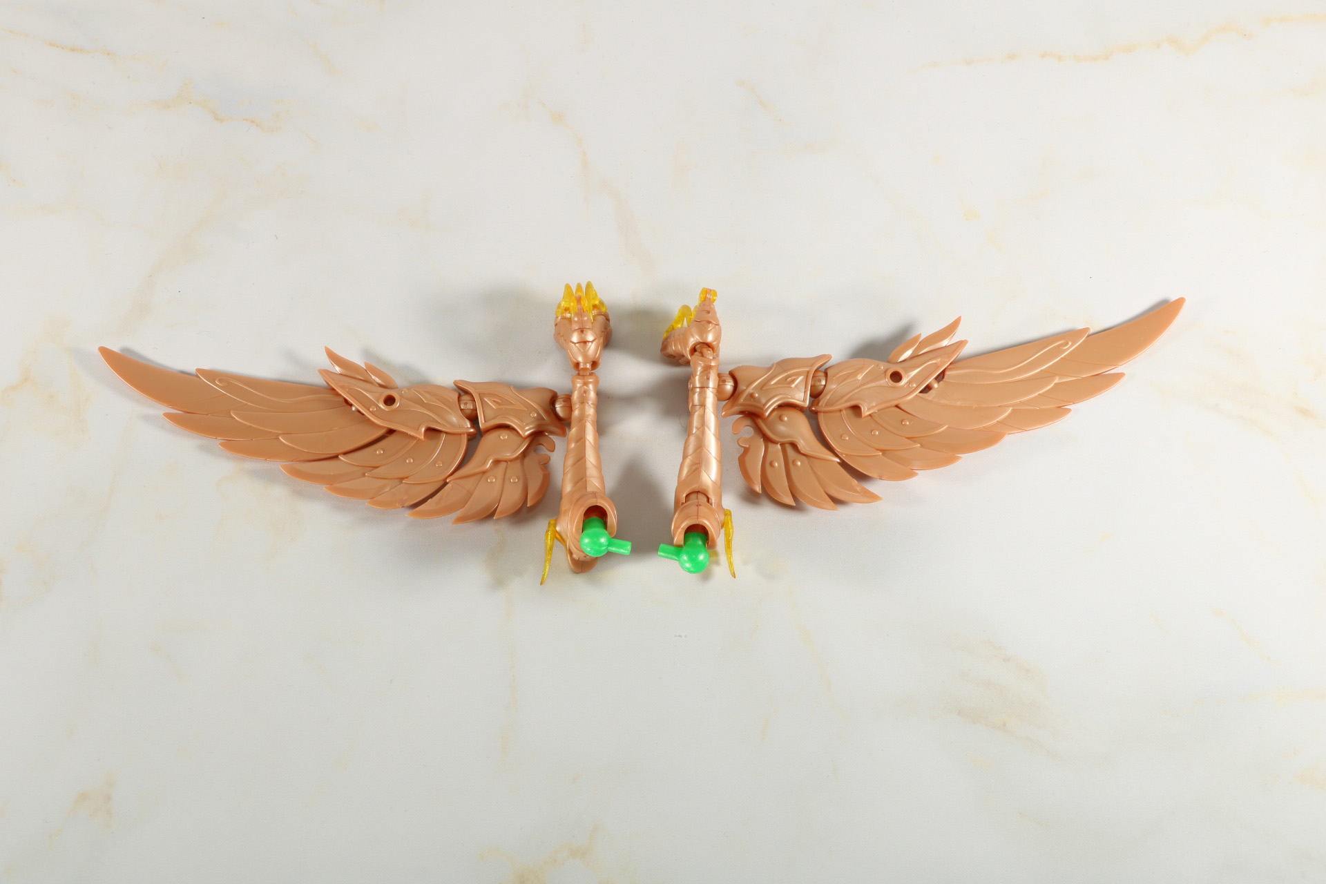 ウィライズモードの脚部、翼、ジョイントパーツ