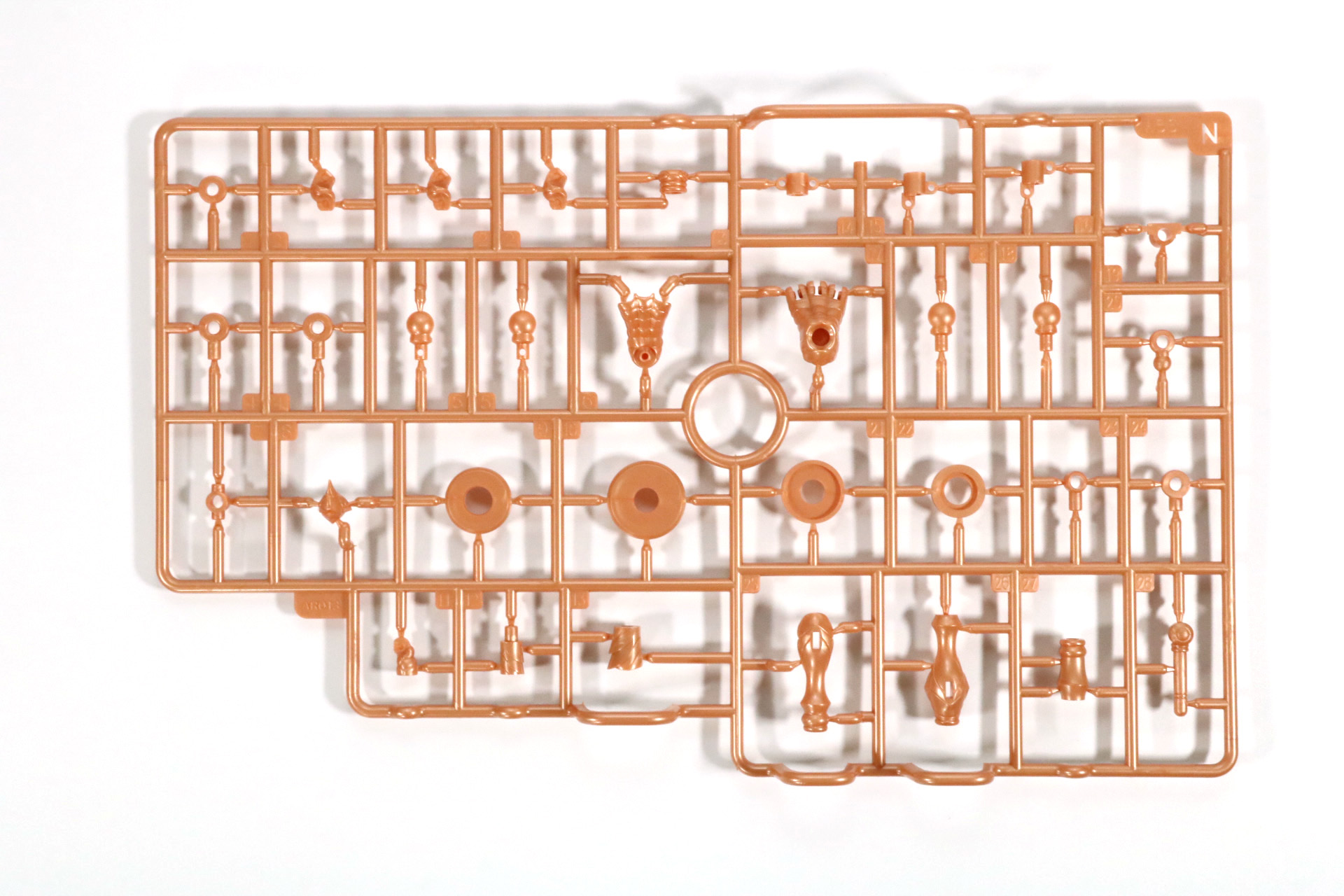 パーツM、パーツN×2