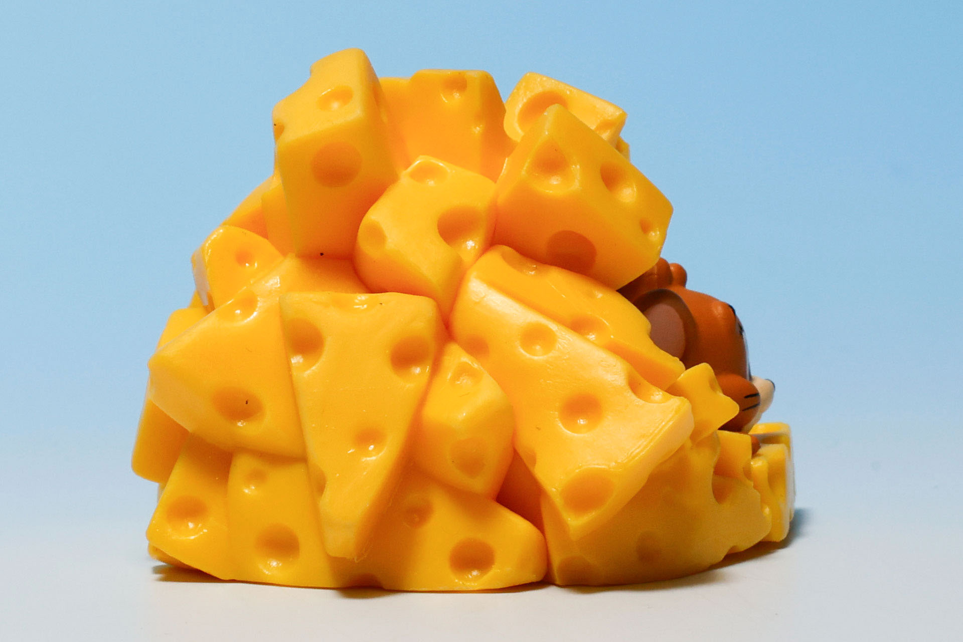 チーズの形も美味しそうだ