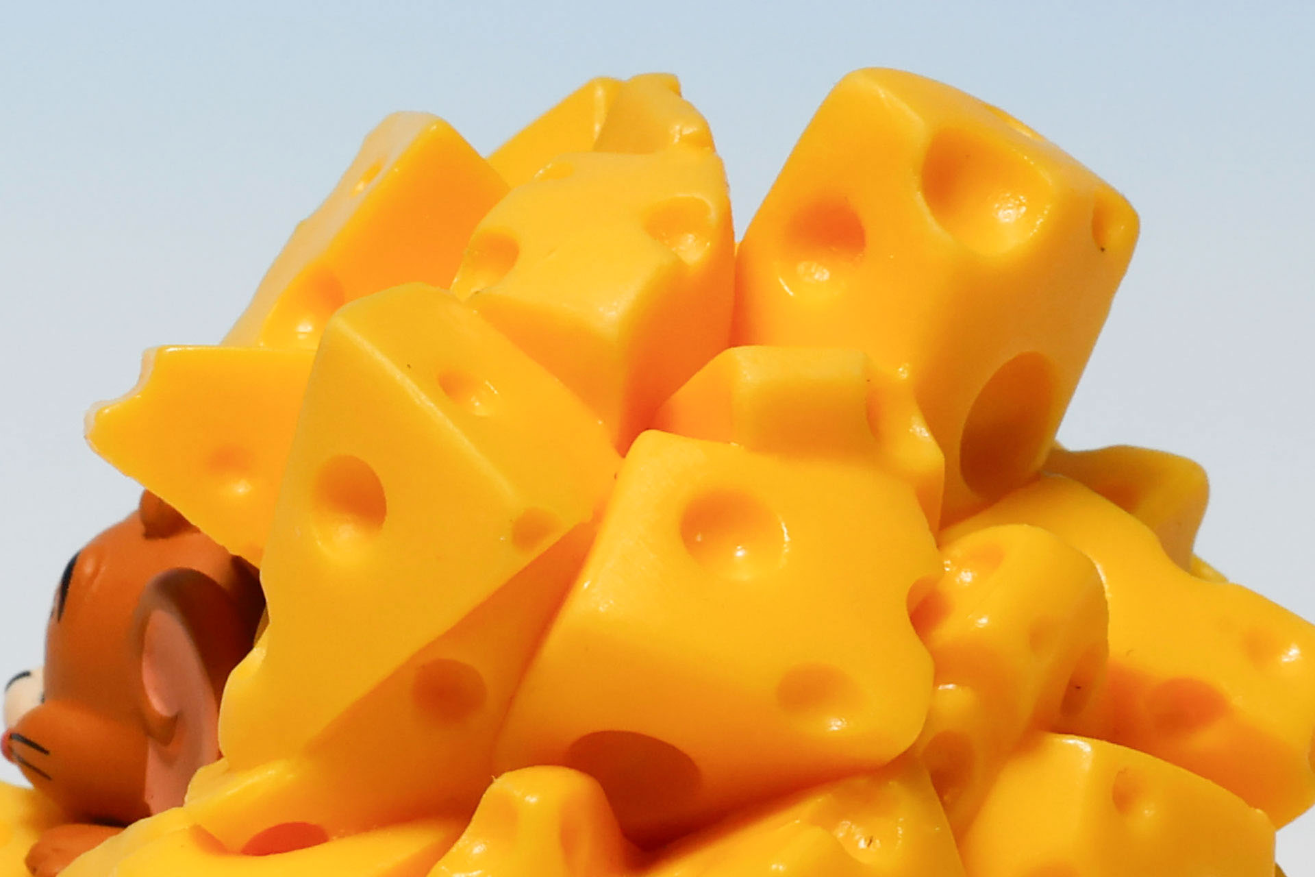 食品サンプルのような見た目である