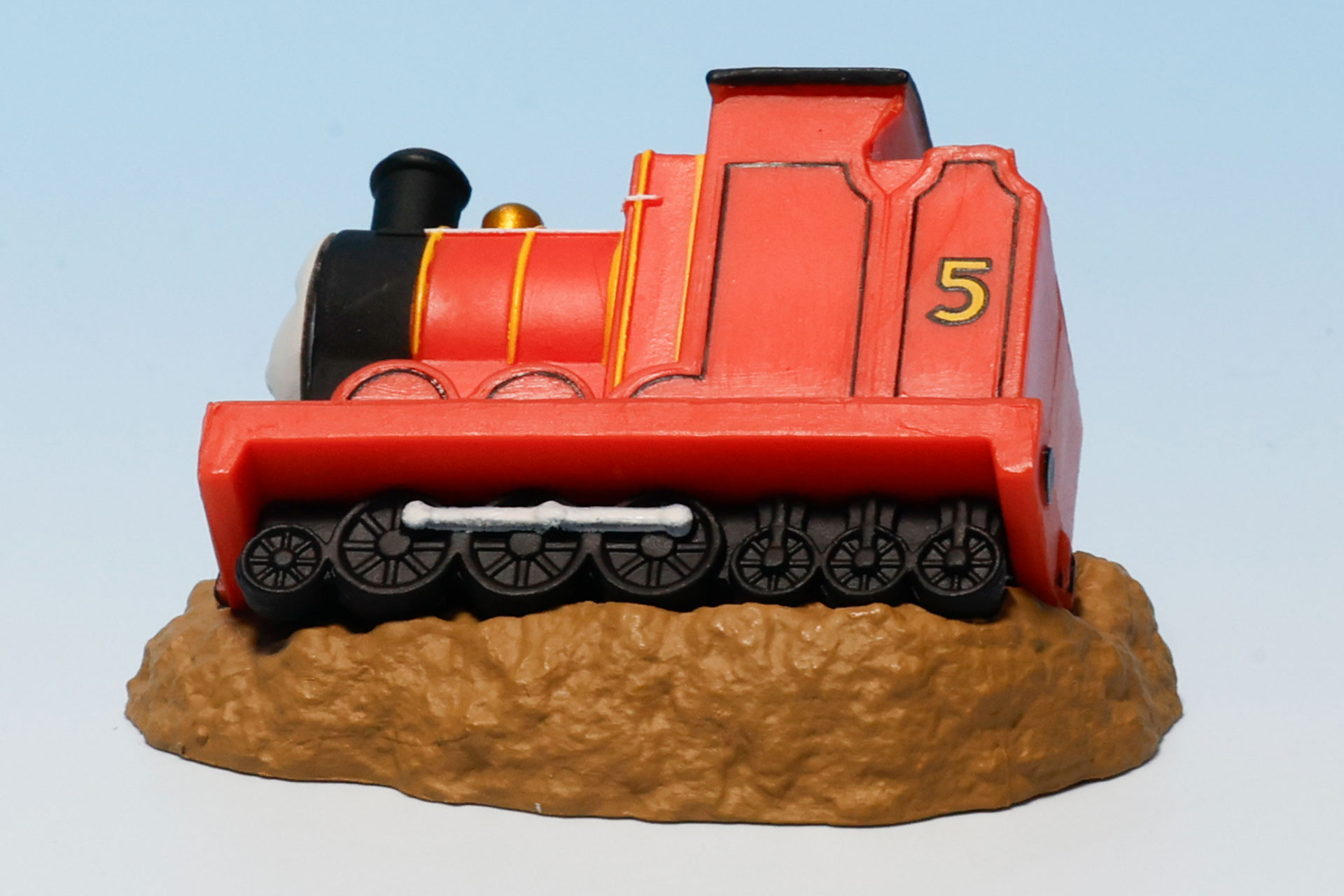 片側の車輪は全部浮いている