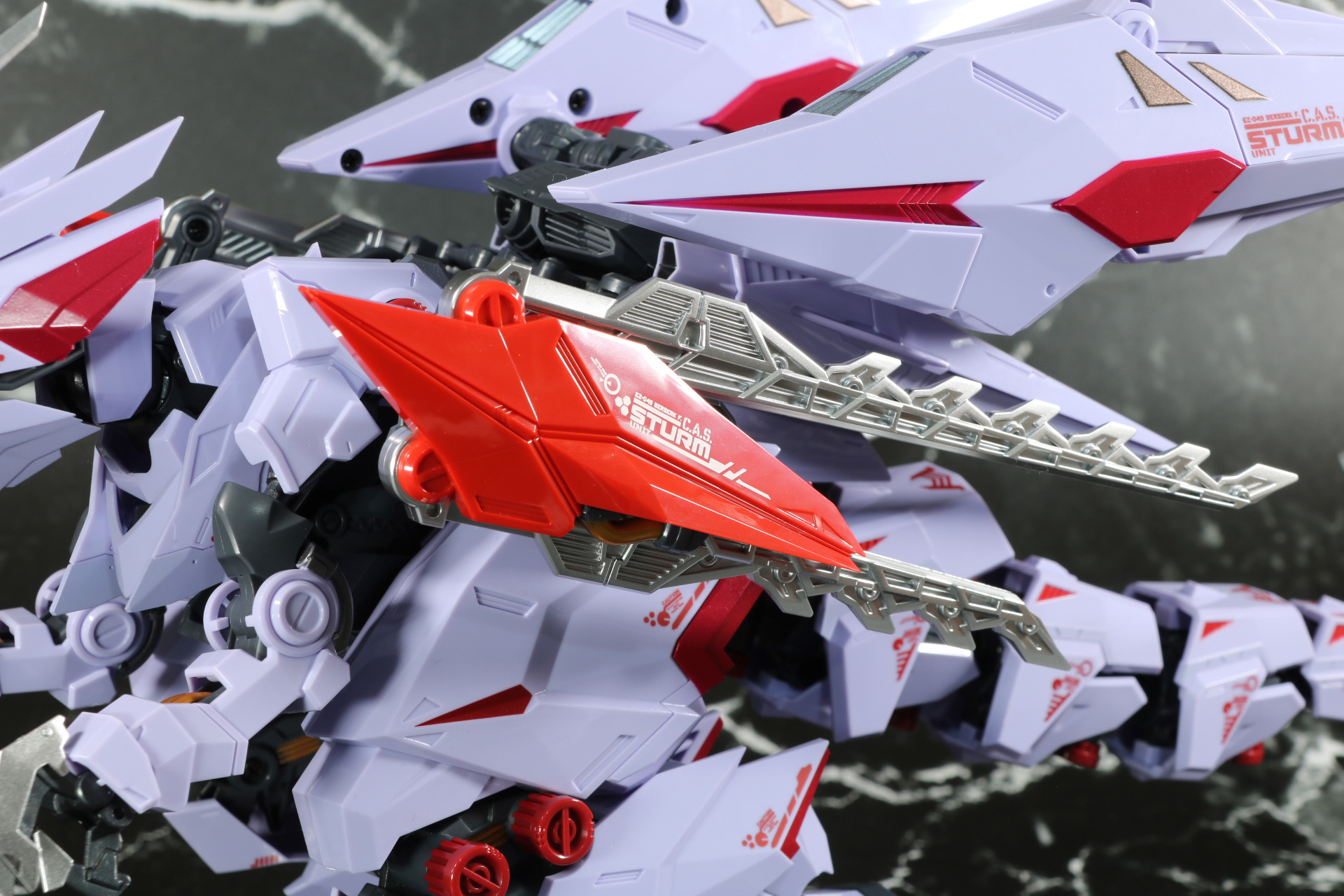 アクティブシールドに巨大なハサミ状のエクスブレイカー