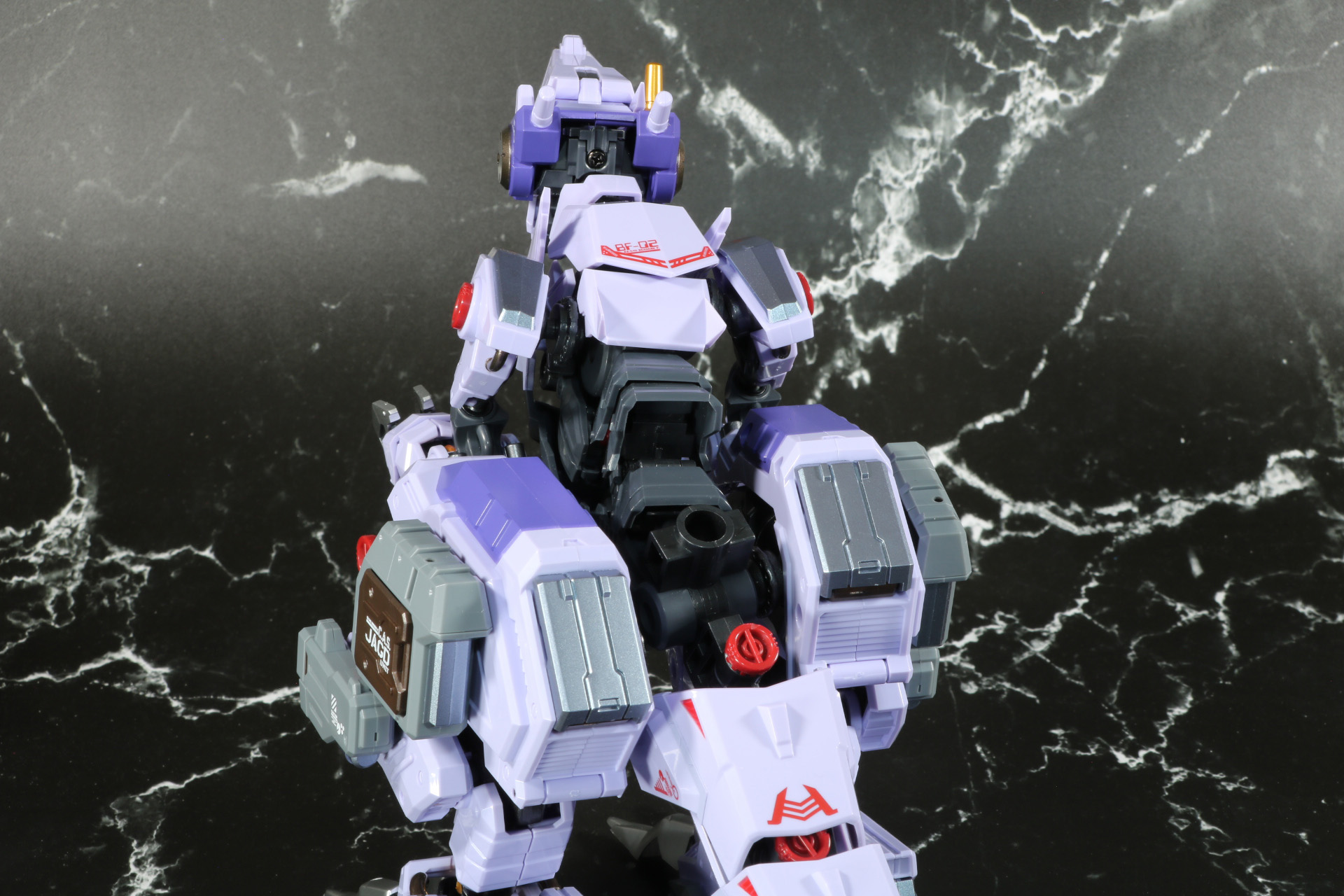 背部ユニットを装着