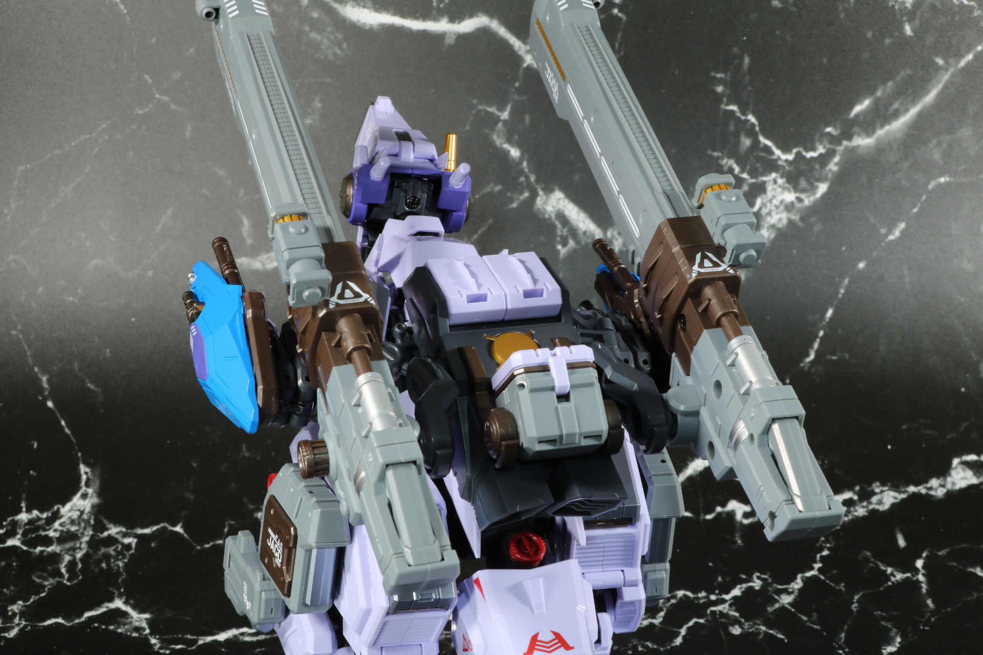 背部ユニットを装着