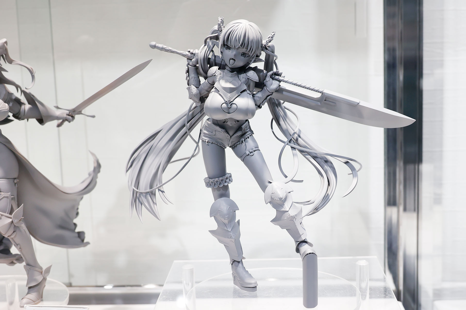 「エルフ村 第11村人 ラヴ」の原型も展示されていた