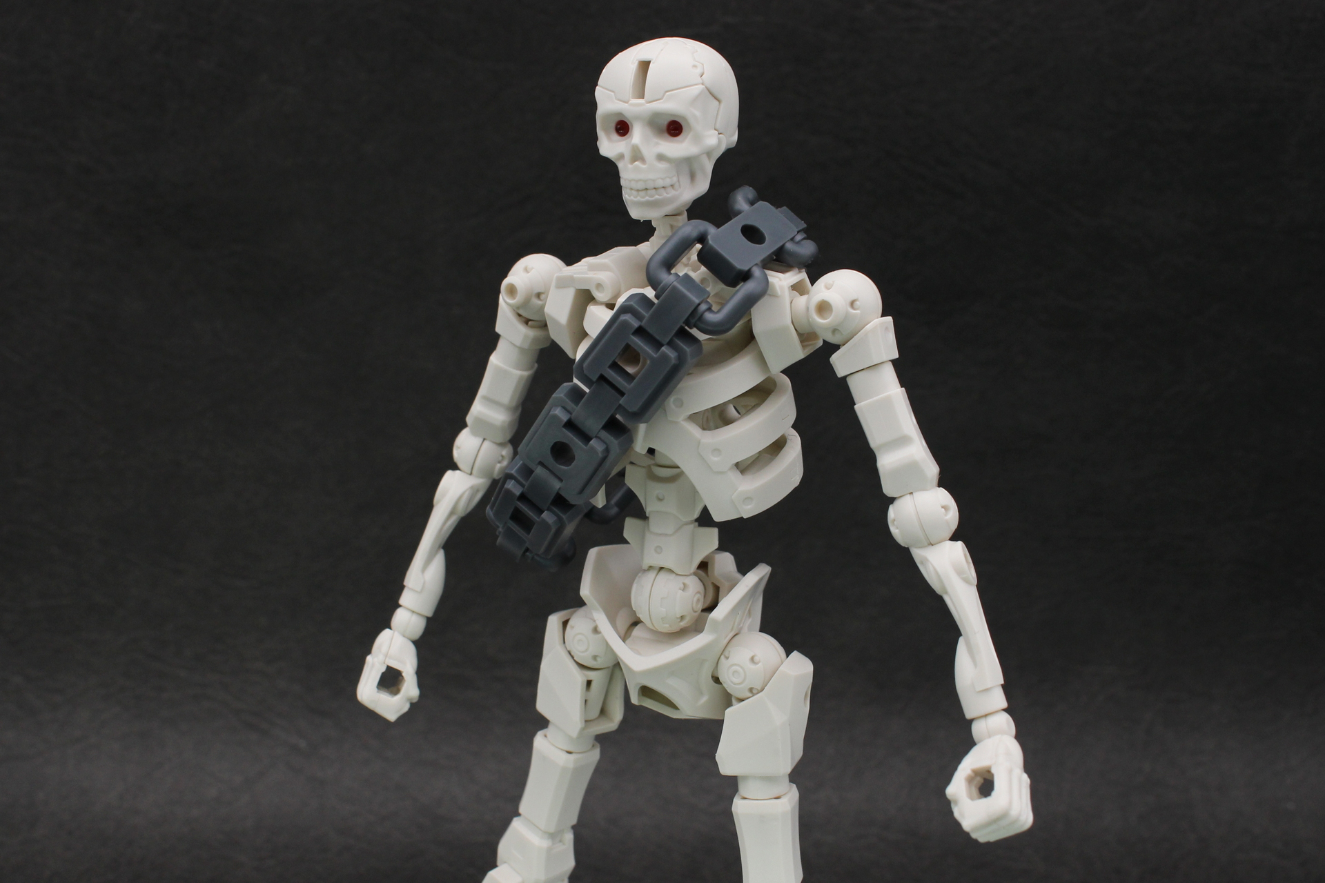 ジョイントを前方で止めて完成