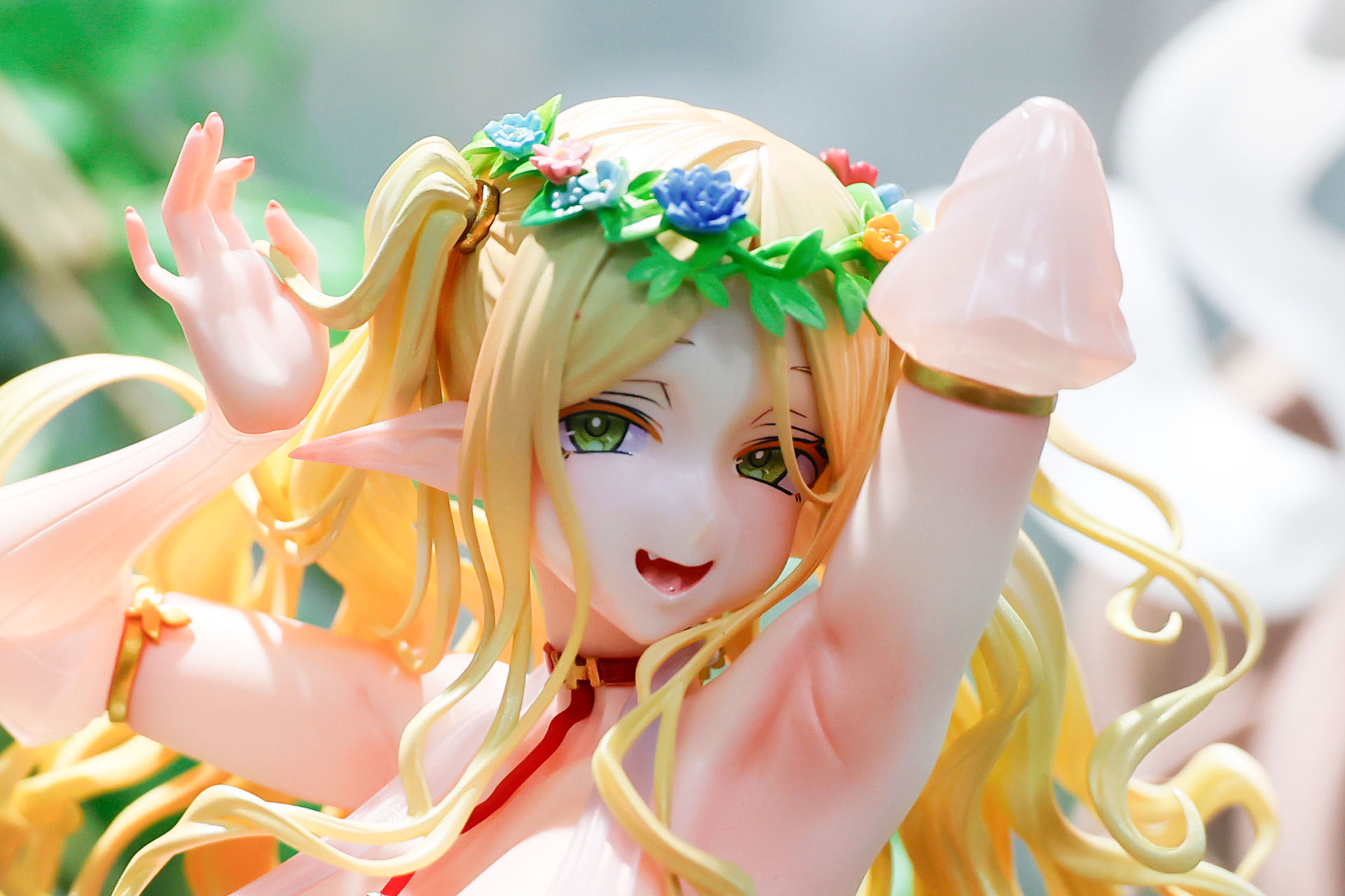 沐浴で気持ちよさそうな表情をしている