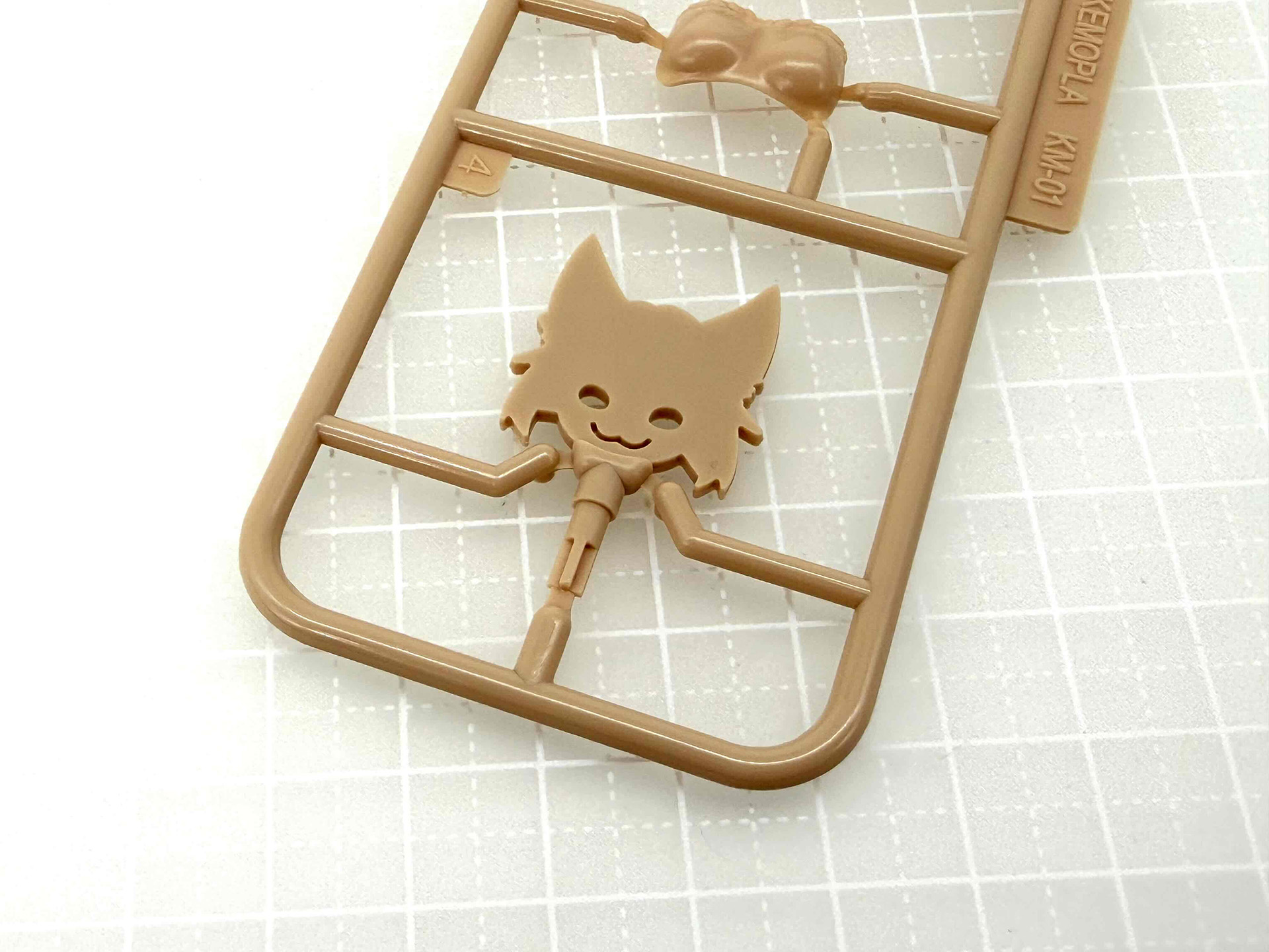 眼球を動かすための治具も付属