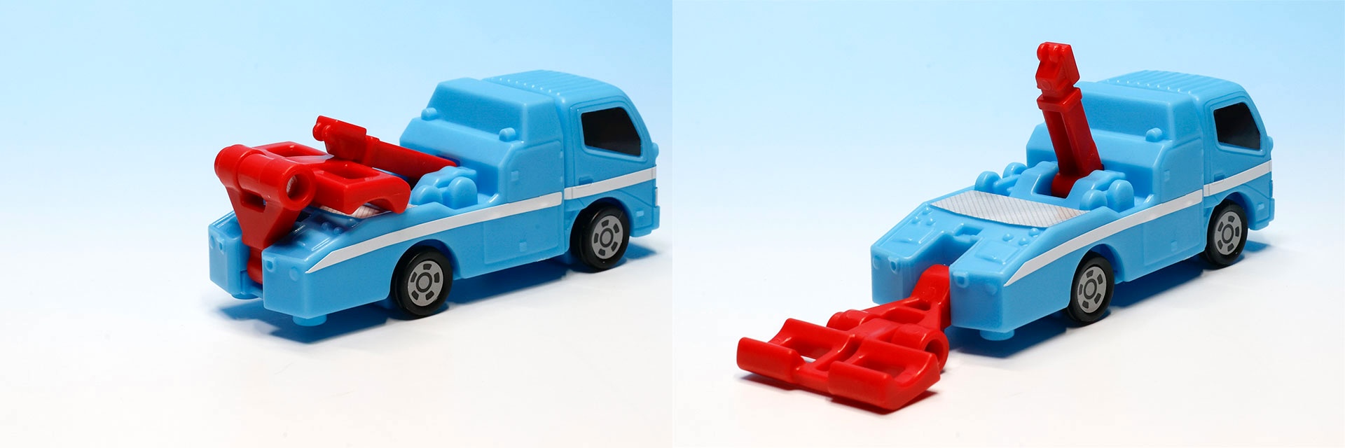 アームはこのように可動させることができる