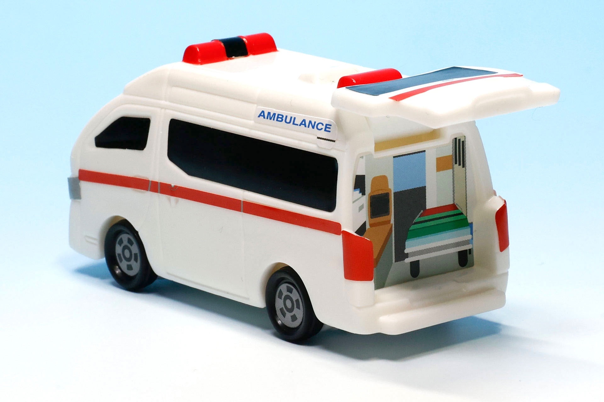 ドアを開けると中の様子が見える