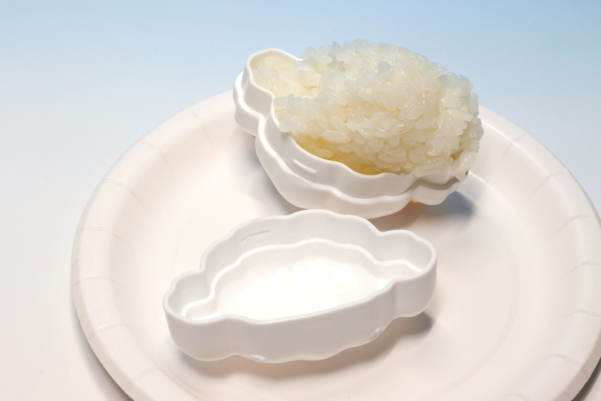 お米を入れておにぎりを作ってみよう