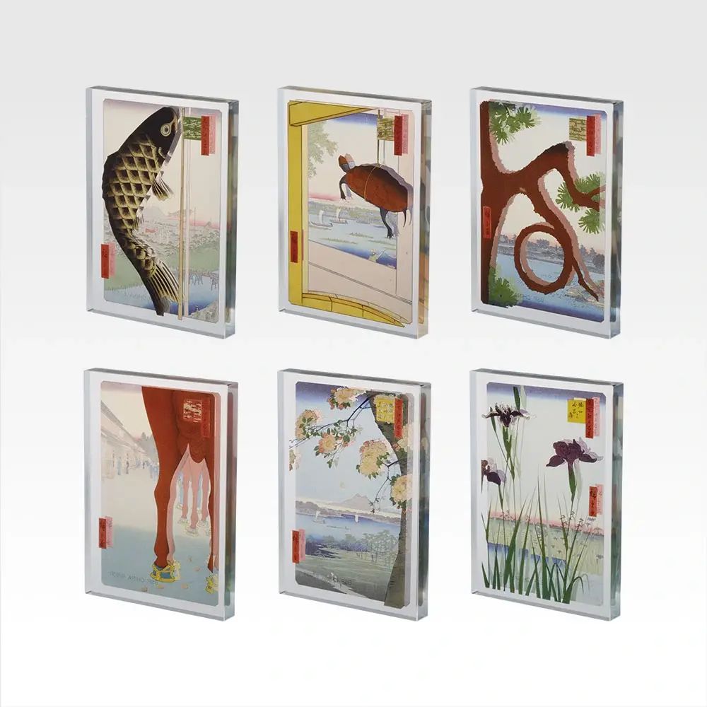 F賞：名所江戸百景 アクリッツ