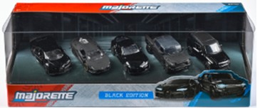 『ブラックエディション5 ピースギフトパック』精巧なディテールが際立つ、ブラック仕様の特別モデル5台セット。店頭価格4,899円