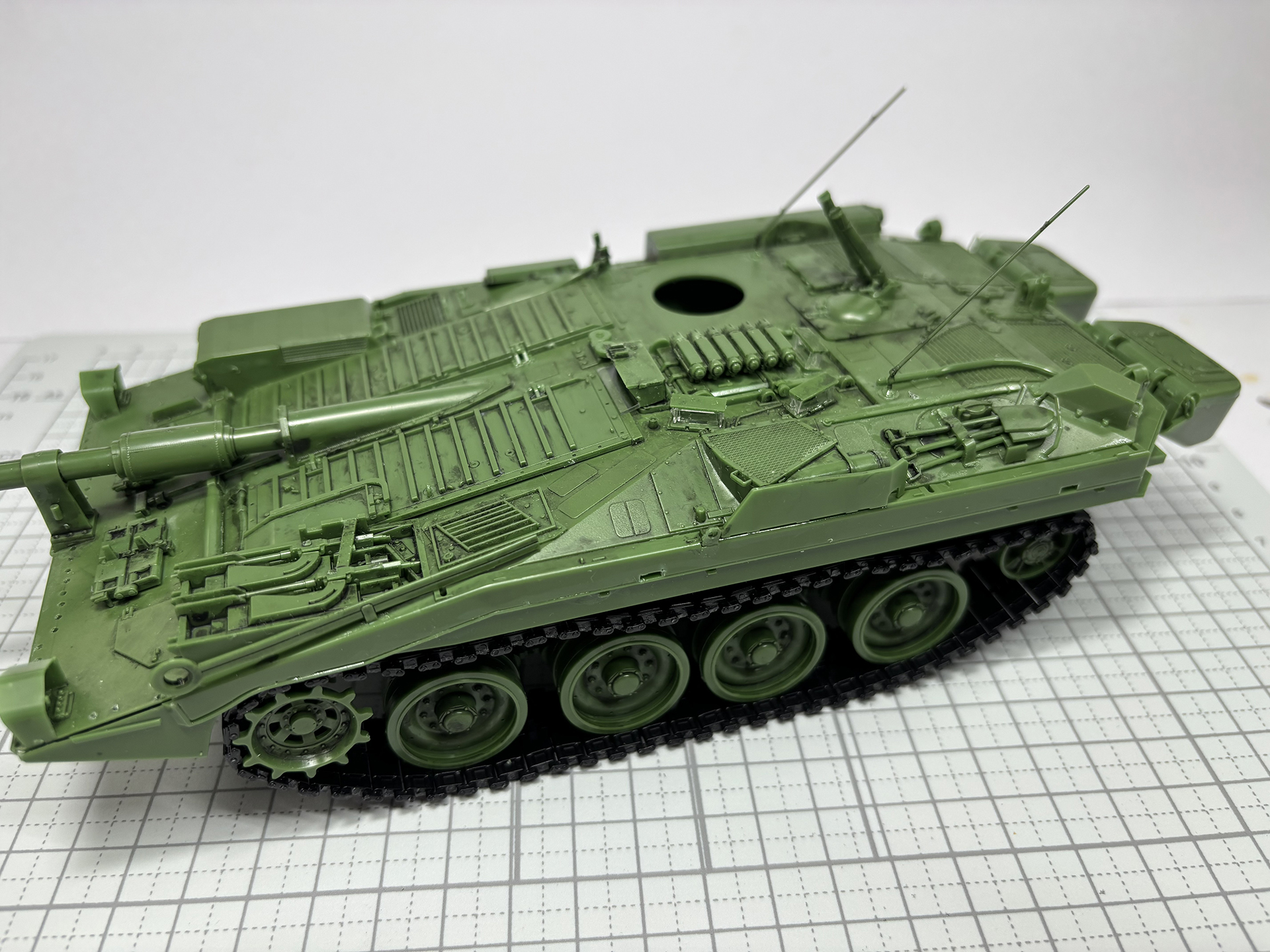 側面の縁を取り付け