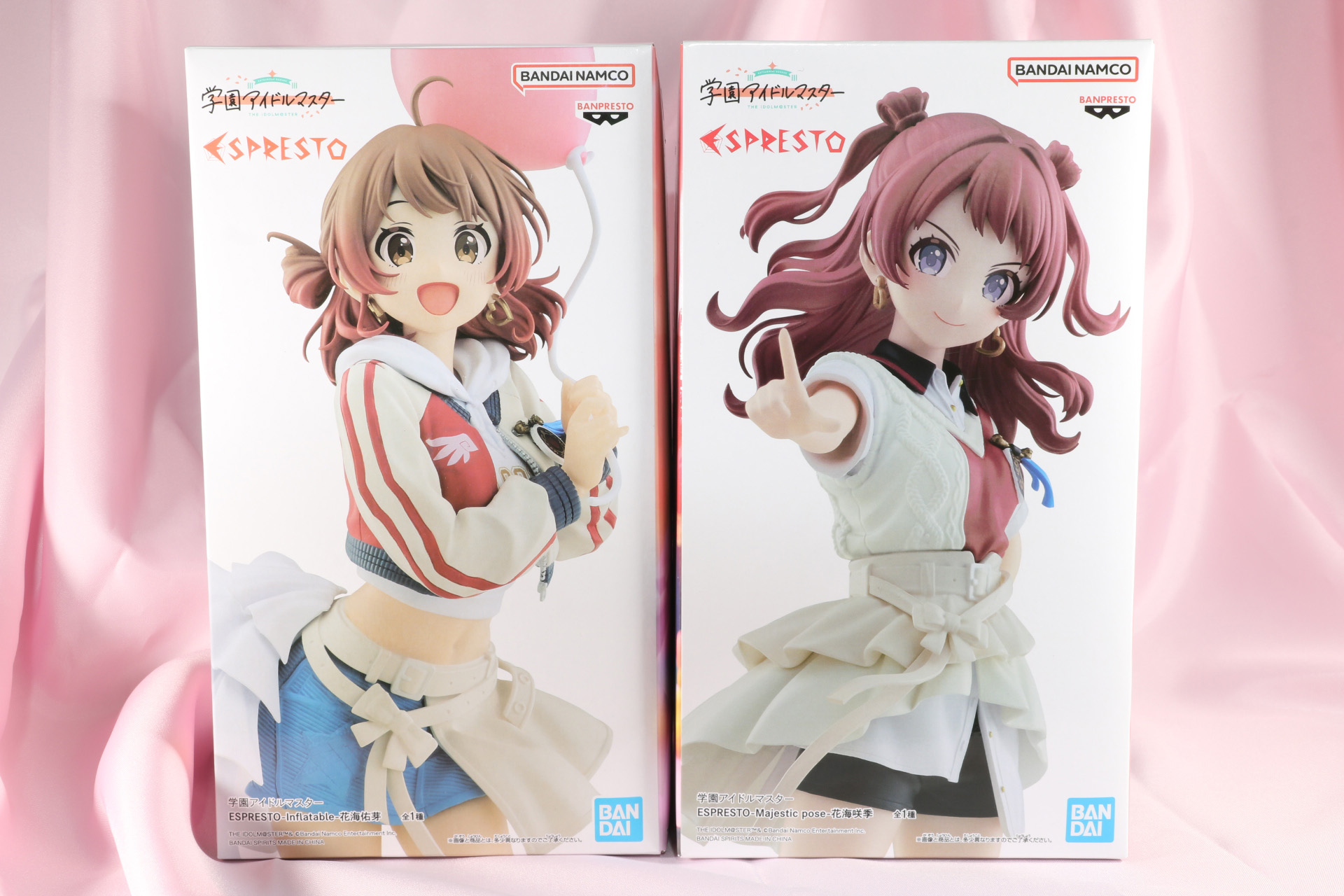 「学園アイドルマスター ESPRESTO-Majestic pose-花海咲季」と並べて飾ってみた