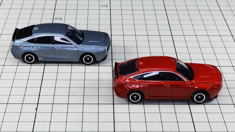 サイド：ベース車がシビックと気付くことが難しい！