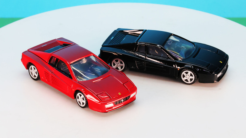 通常仕様の美しいレッドはフェラーリの象徴です