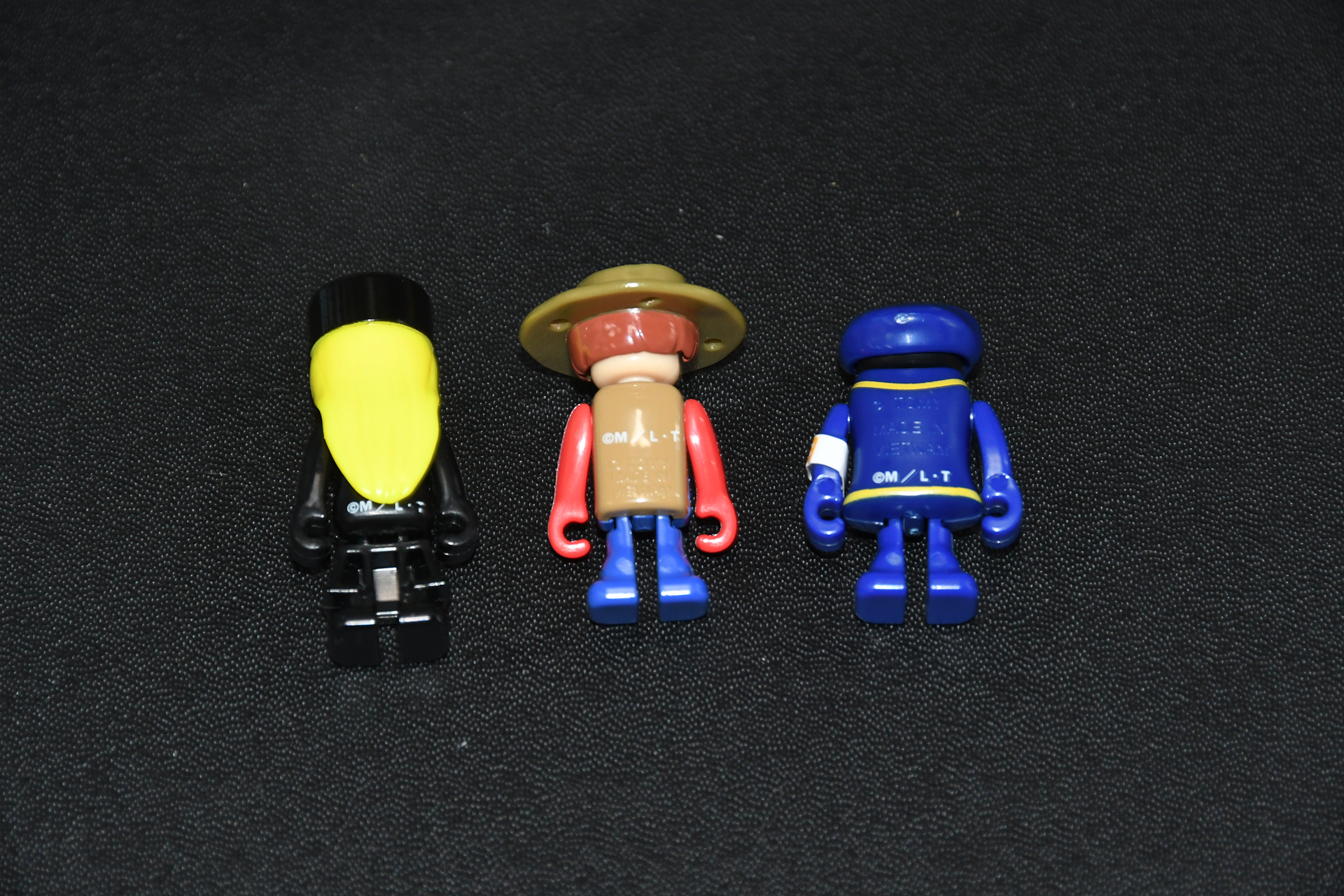 背面、鉄郎がちゃんとポンチョを着けているのが楽しい