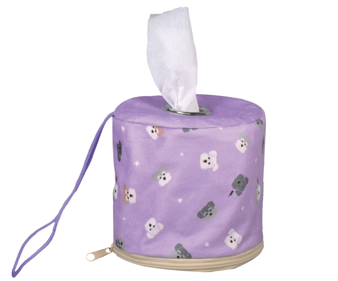 ロールペーパーホルダー（パープル）