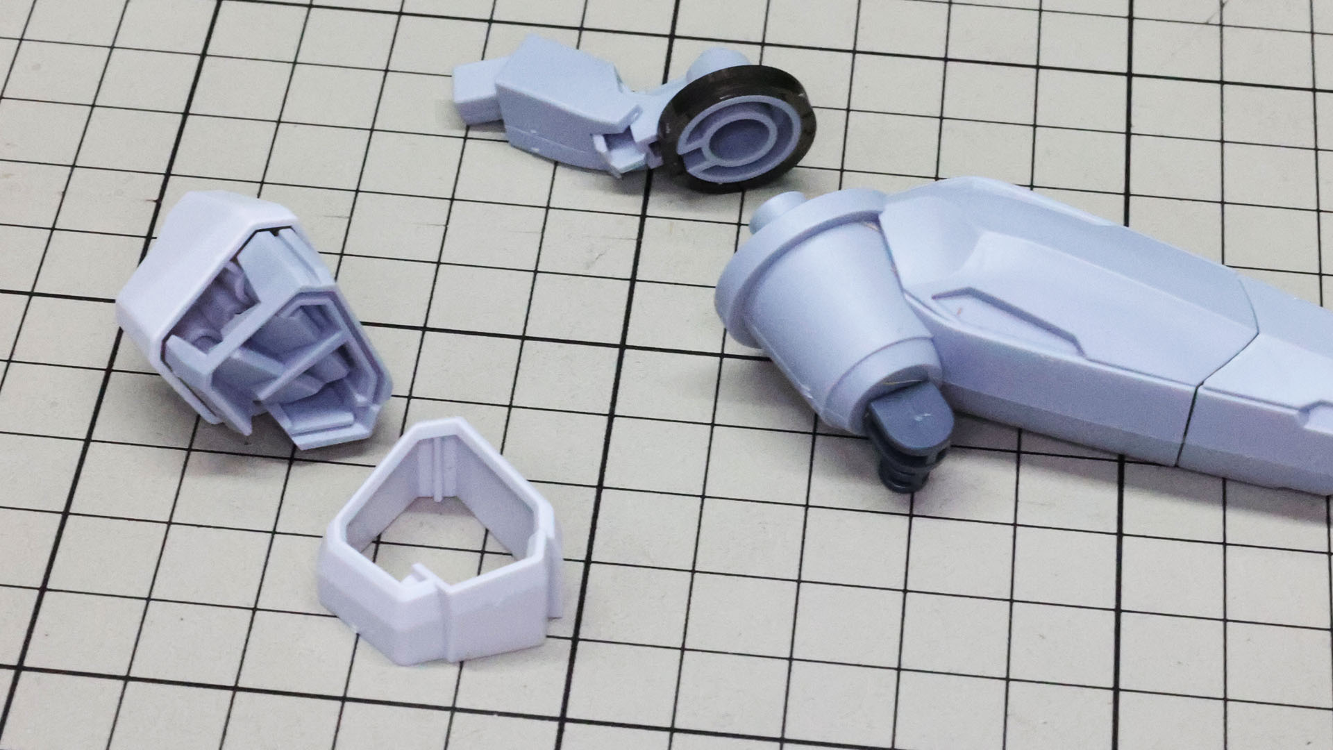 インテークの中が別パーツ化されていてうれしい仕様です