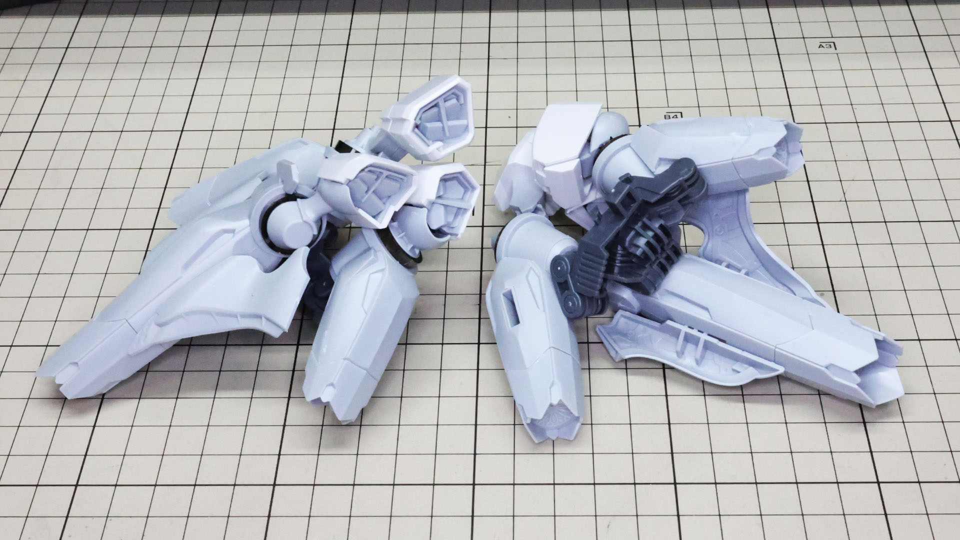 すごい構成です！ インテークは独立しながらもこうやって集合しているんですね