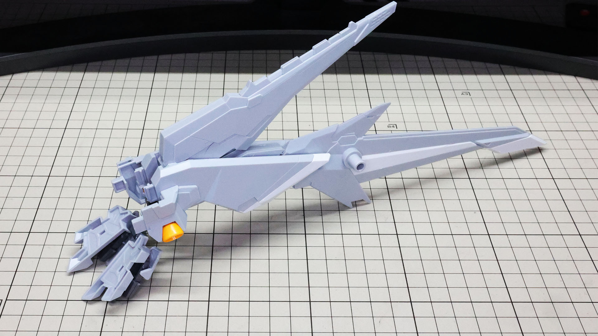 長大なしっぽができあがりました