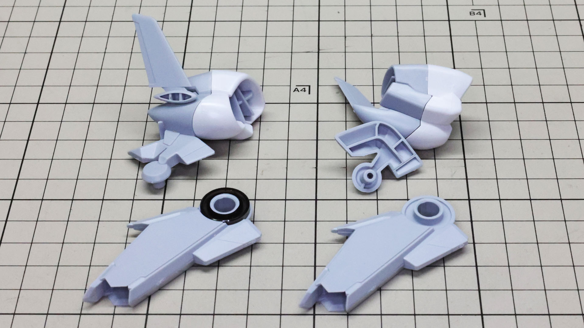 この推進機にはウイングが取り付けられます。高い整流効果を感じそうでまさにスタビライザーです