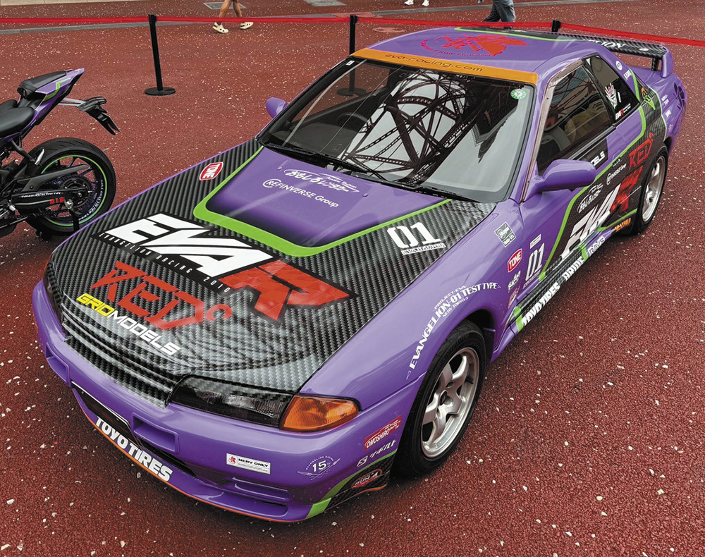 2025年展示時の車両