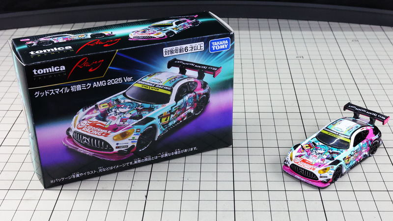 2025年に参戦した車両をモデル化