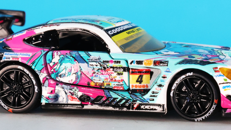 メルセデス AMG GT3の実は複雑な面構成のフロントセクションをシャープに立体化！