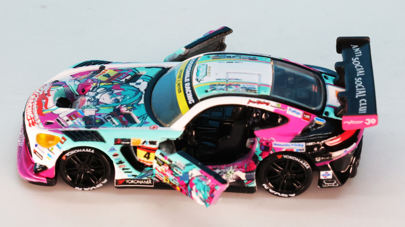 ドアは大きく開きます