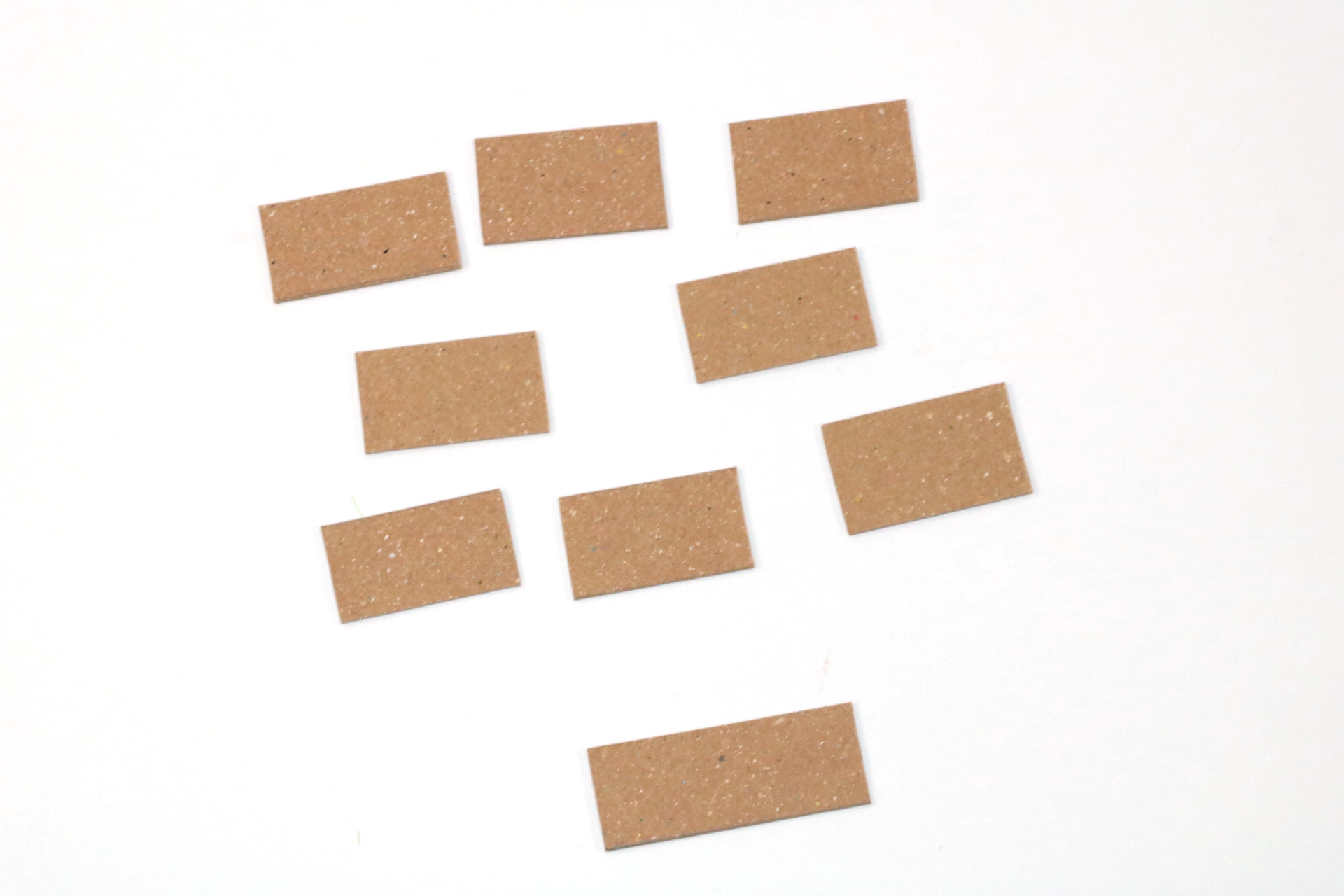 レンガ風のチップが完成