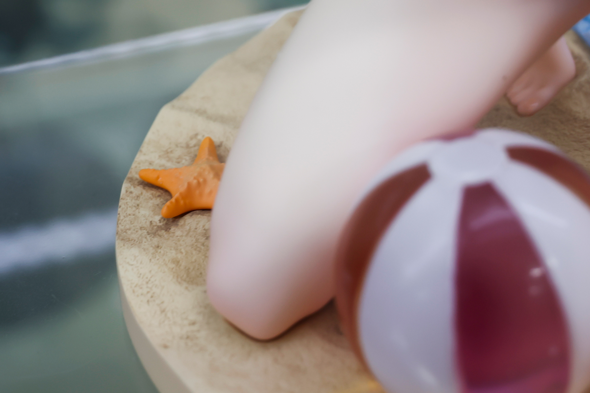 足元近くにはヒトデも配置されていた