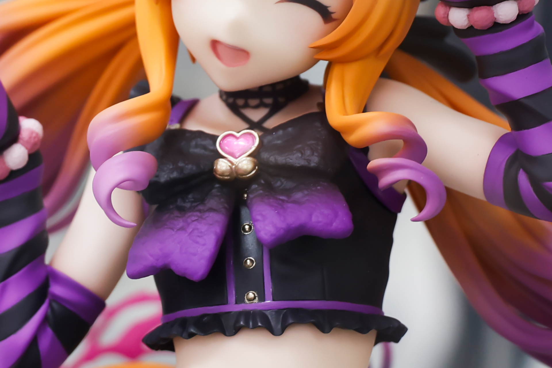 リボン部分にハートも付けられている