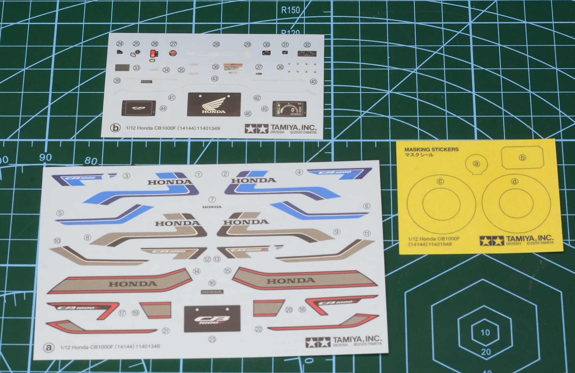 スライドマークでは3種類のカラーリングが再現可能