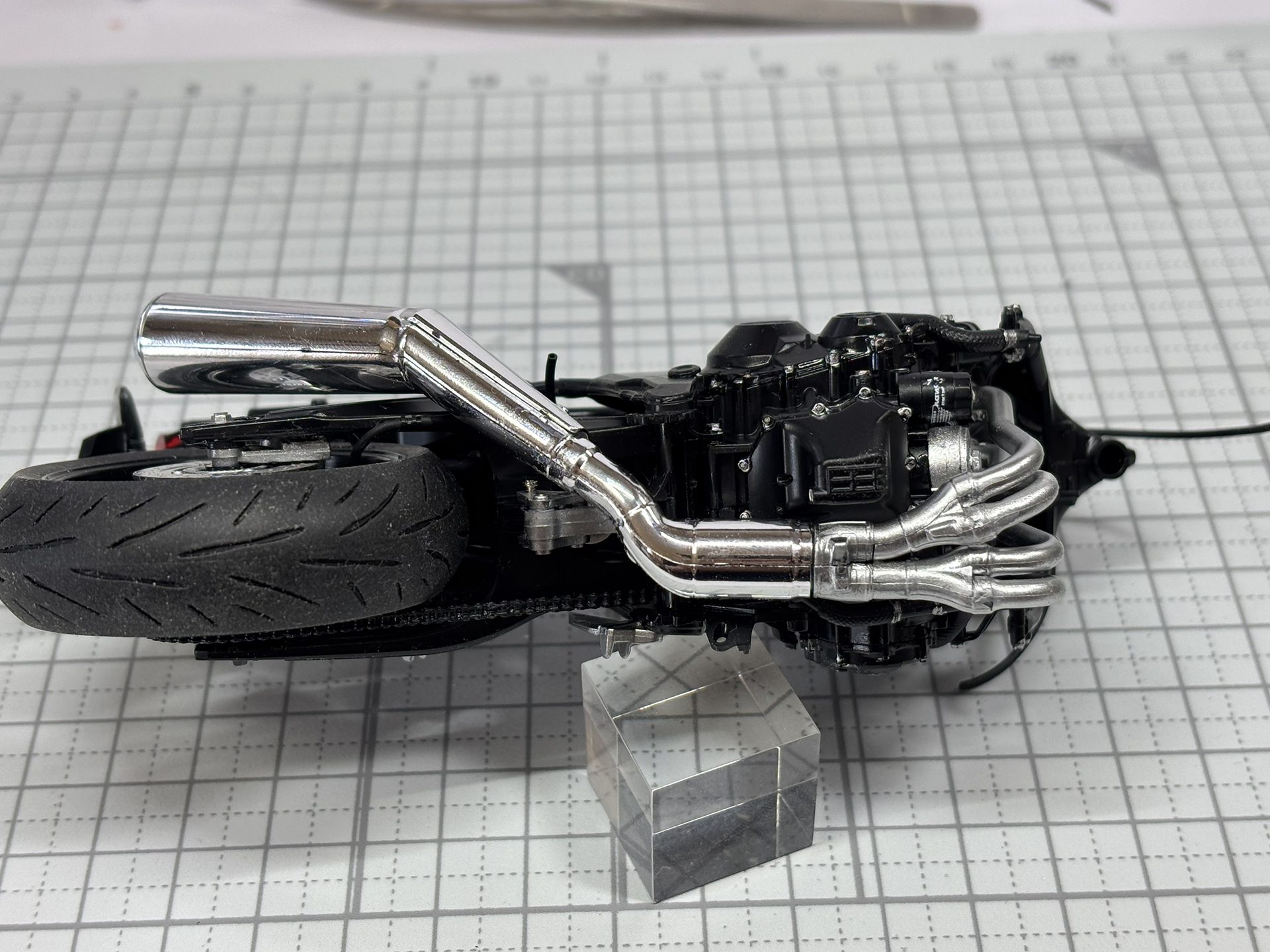 4つの管が1つに統合される