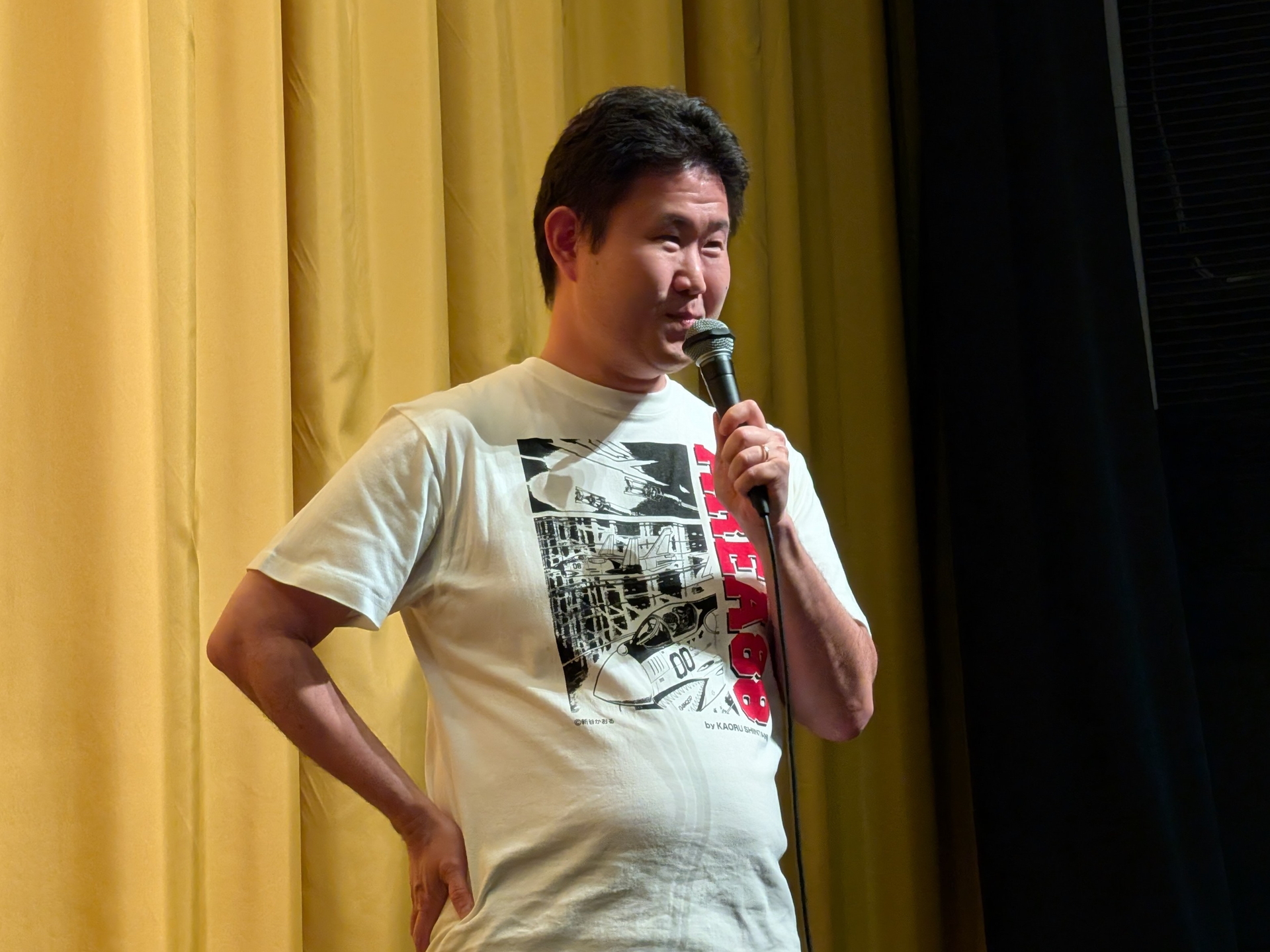 イベンターのロボ石丸氏がMCを務めた