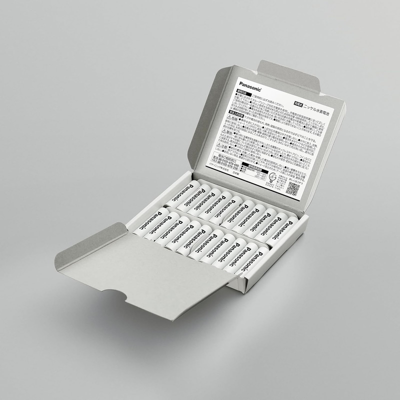 【Amazon.co.jp限定】 パナソニック エネループ スタンダードモデル [最小容量800mAh/繰り返し600回] 単4形充電池 20本パック BK-4MCD/20SA