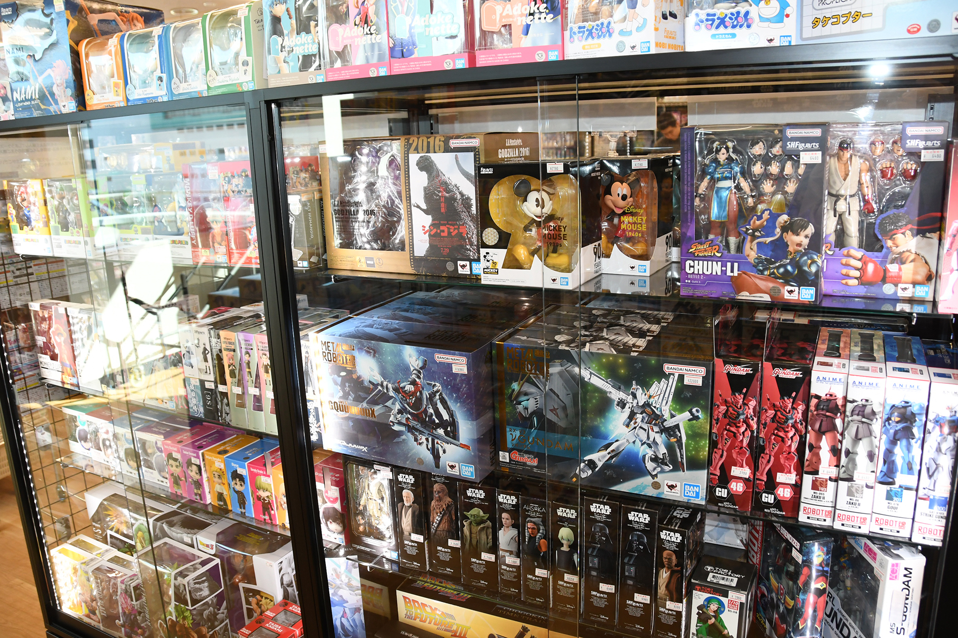 フィギュアはBANDAI SPIRITS製品が中心