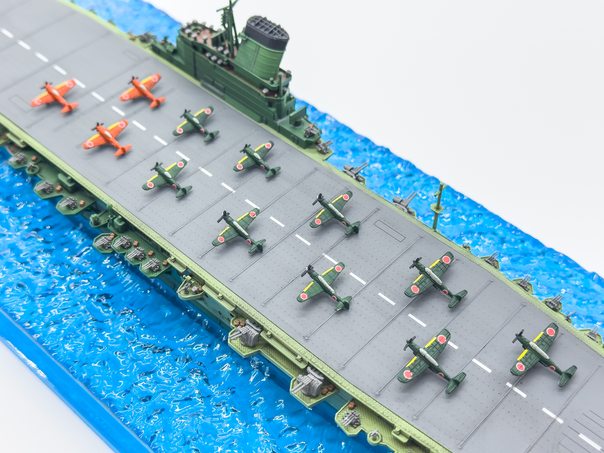 本作例では艦載機もしっかりと制作しました。