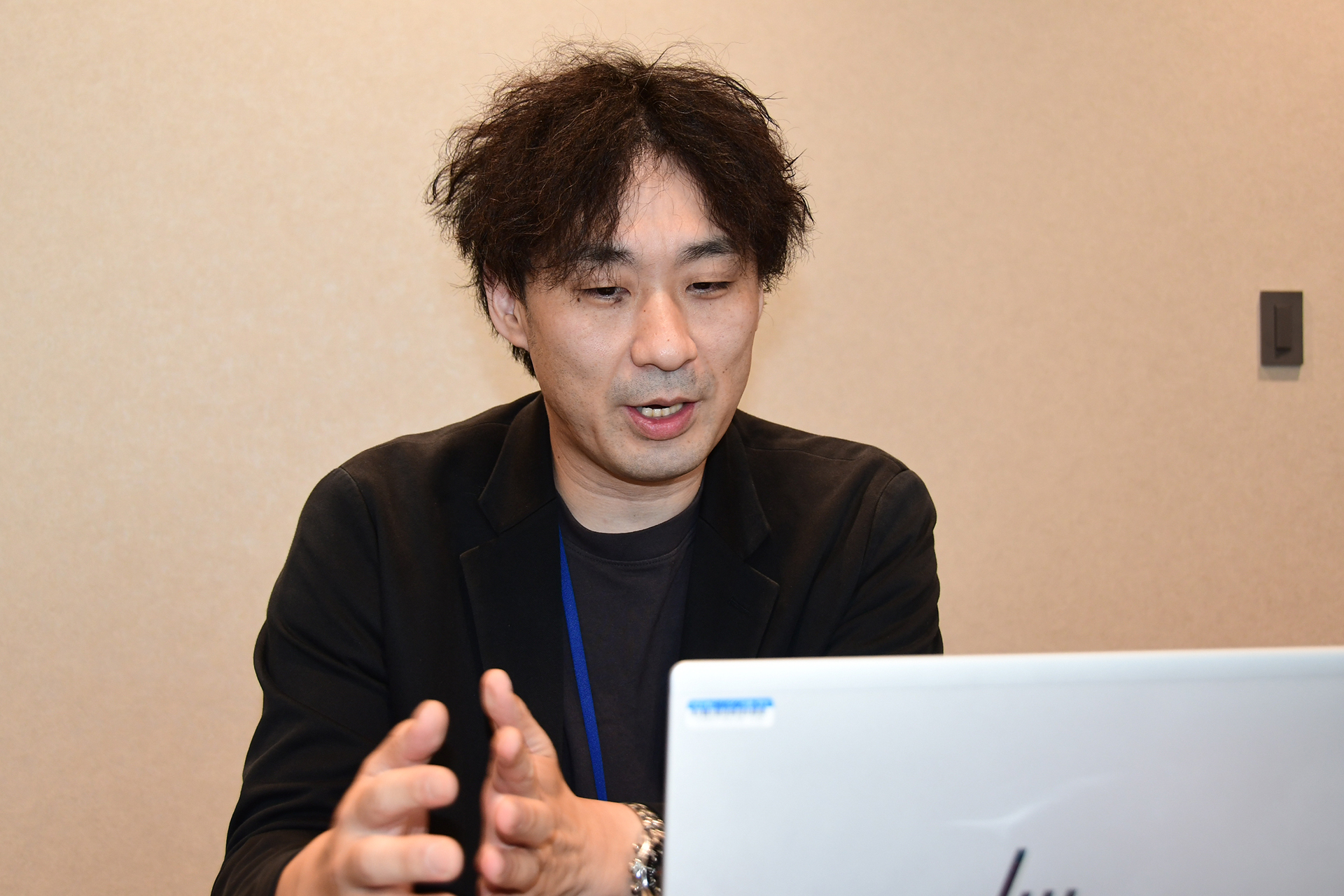 カバヤの積極的な展開姿勢を語る奥田氏。一方でIPが持つ世界観、クオリティの維持も大きな課題だという