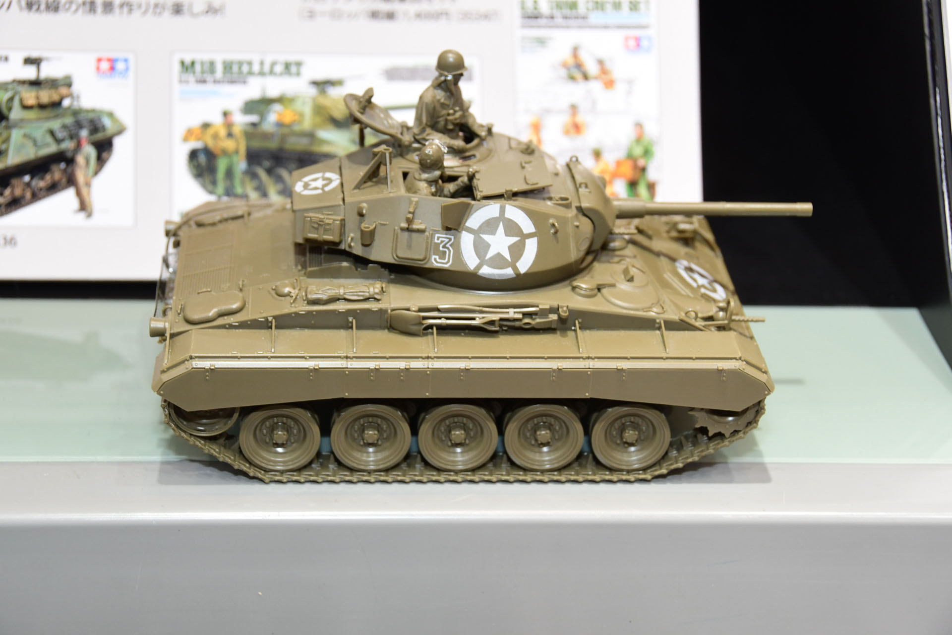 「軽戦車 M24 チャーフィー」は、第二次大戦後半に投入された戦車だ