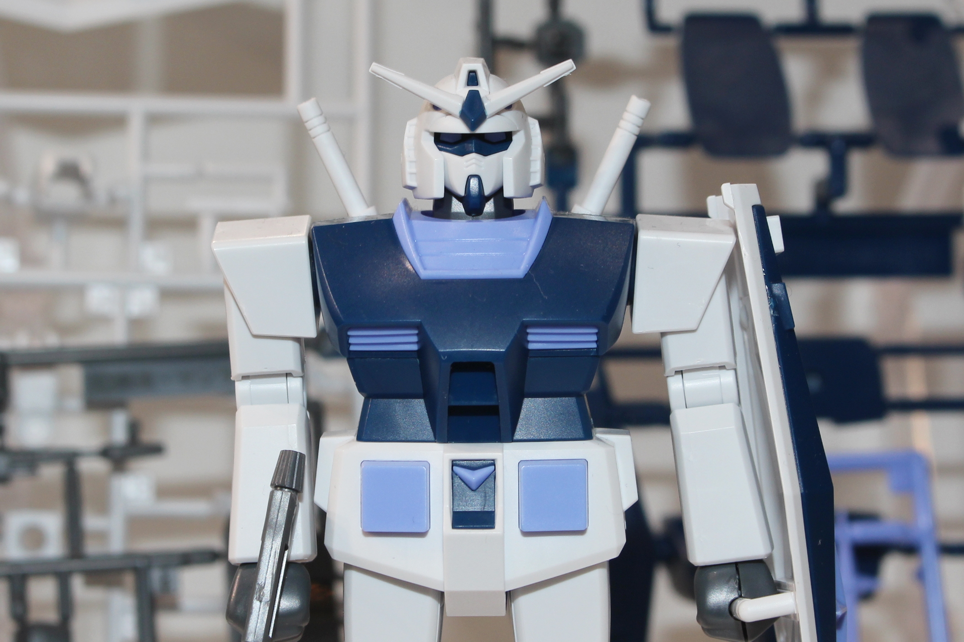 メカコレリバイバルをガンダムベースのカラーで成形