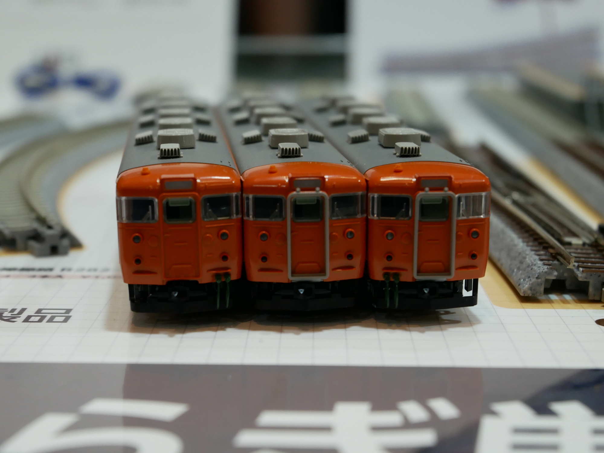クハ165のジャンパ線違いを3種類、新規製作している