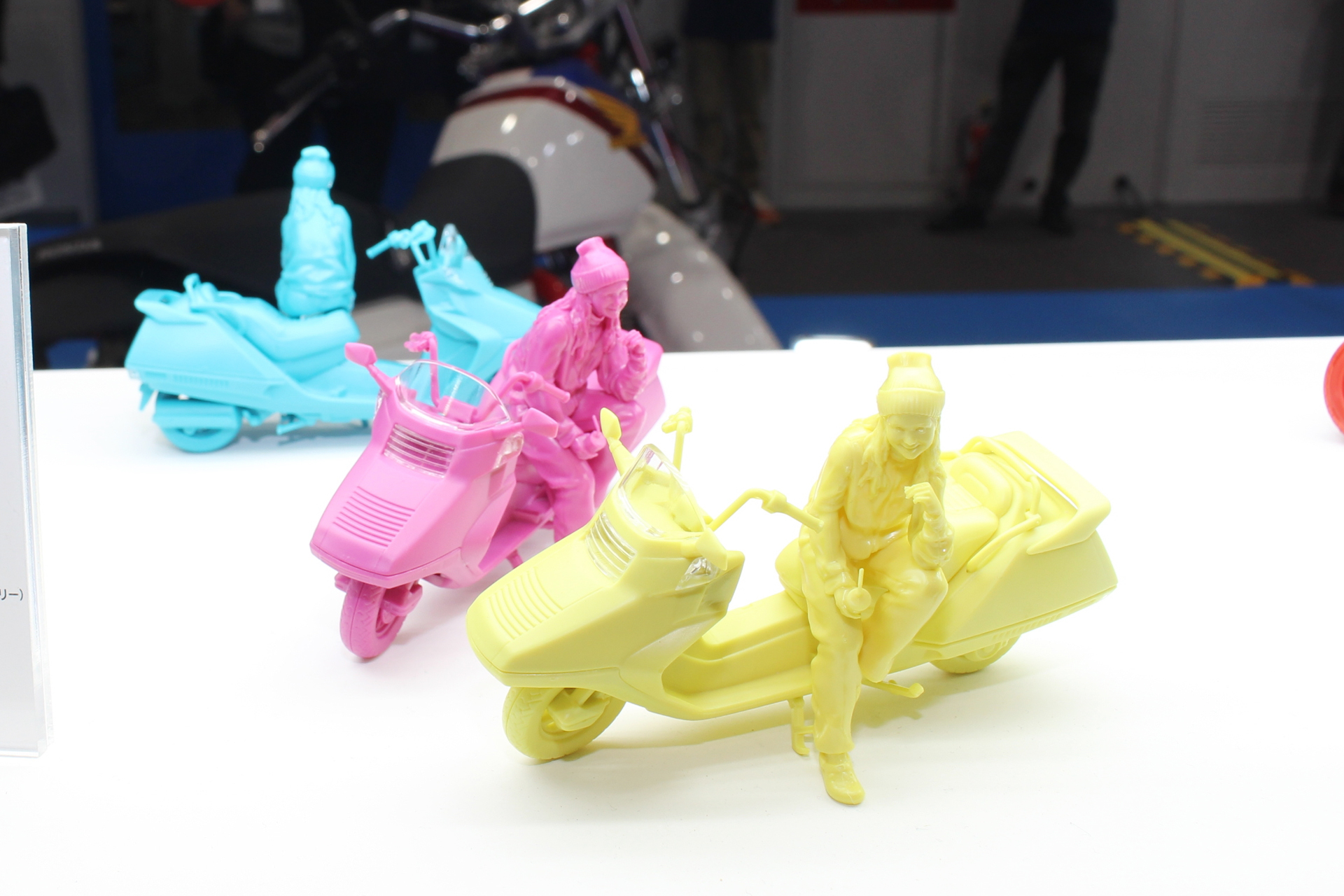 「PLAMAX minimum factory Rider's portrait Honda Fusion」