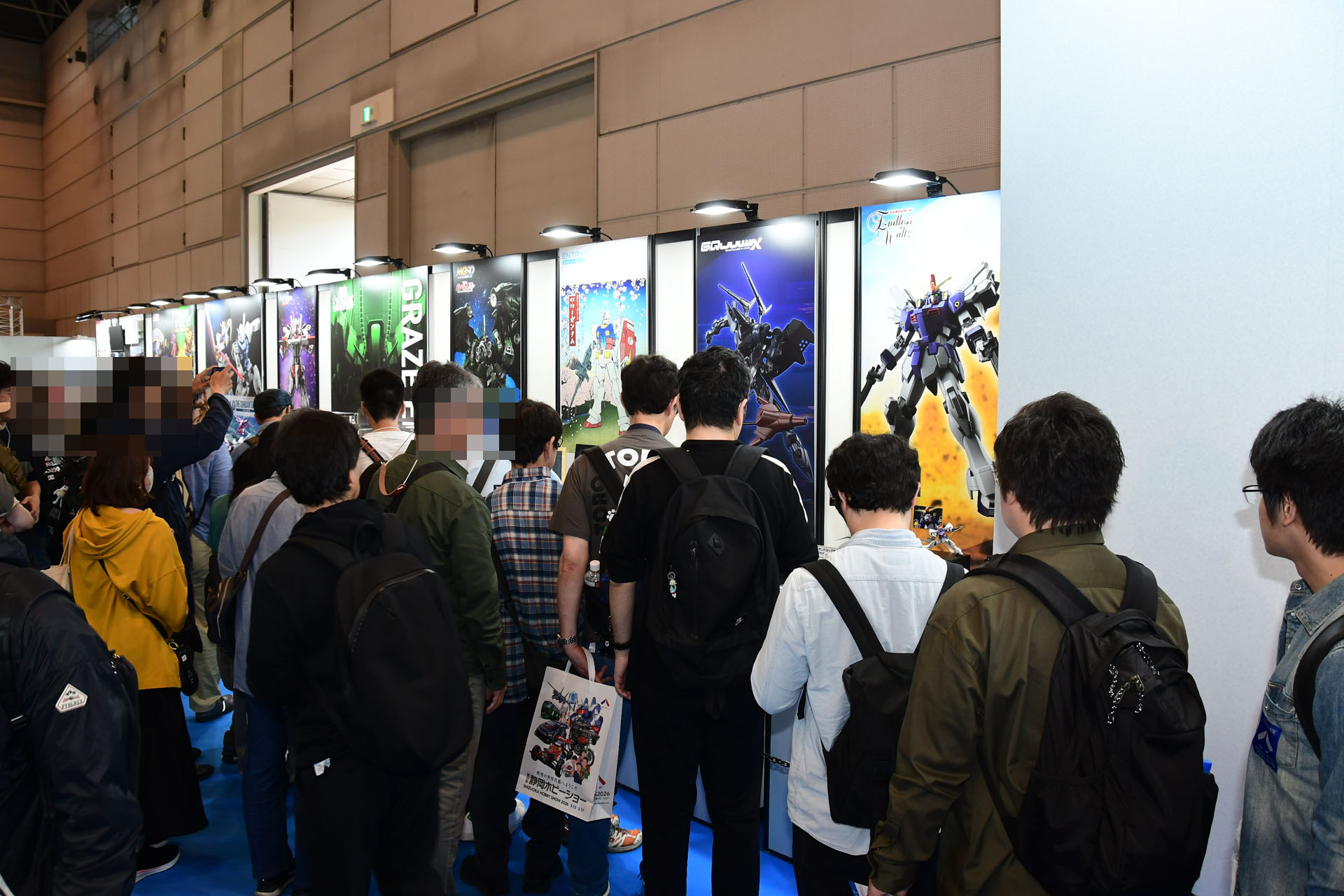 多くの人が真っ先に集まったBANDAI SPIRITS