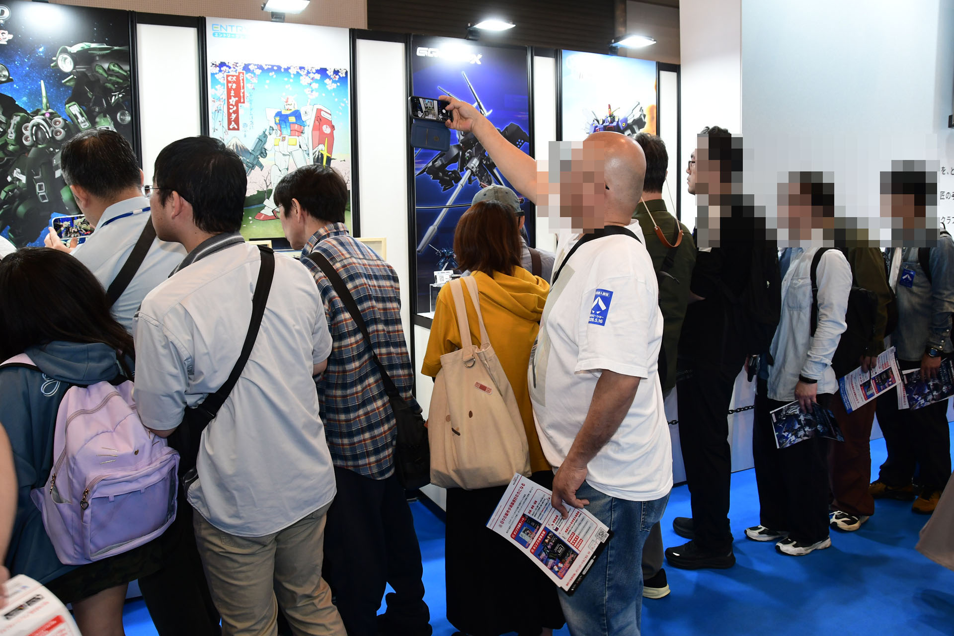 特にガンプラ新コーナーは非常に人気だった