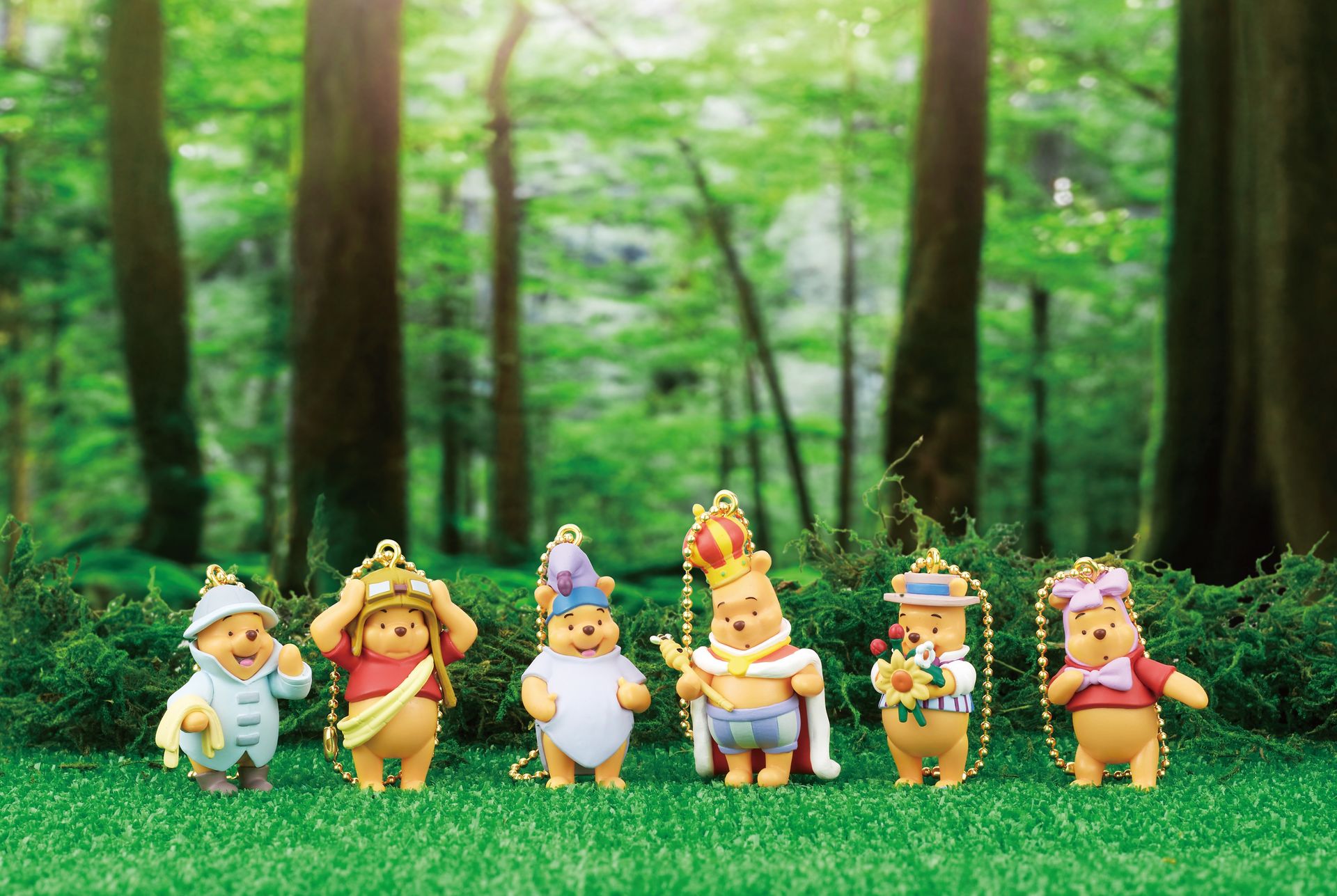 「くまのプーさん コスチュームフィギュアマスコット」イメージ